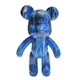 Набор для творчества Fluid Bear Флюидный Мишка DIY Bearbrick с красками 23 см (2104618542) - изображение 1