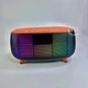 Беспроводная Bluetooth колонка с RGB-подсветкой, портативная колонка с часами и беспроводной зарядкой BLTH-1223 - изображение 2