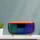 Беспроводная Bluetooth колонка с RGB-подсветкой, портативная колонка с часами и беспроводной зарядкой BLTH-1223 - изображение 5