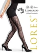 Колготки Lores Leopardo 20-40 den XS/S 1-2 чорний - зображення 3