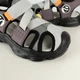Спортивные босоножки для девочки с защищенным носком Clibee (AB362-4сір) Размер 31, 19.5 см - изображение 8