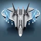 Конструктор военный самолет J-35 Fighter истребитель на 621 деталей 39 см (586) - изображение 3