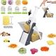 Мультислайсер овочерізка тертка для овочів Brava Spring Slicer з контейнером 40 режимів нарізки - зображення 10