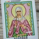 Набор для вышивки бисером иконы ARHIBIS Святая Эмилия, 19*23 см (БСР-4140) - изображение 2