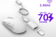 Mysz NZXT Lift Elite Wireless White (MS-101NW-02) - obraz 8