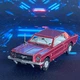 Конструктор металический Metalhead Ford 1965 Mustang Roadster (красный) - изображение 1