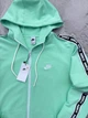 Мужская спортивная зип толстовка мятная 2XL hark-1218 - изображение 3