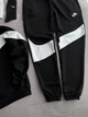 Спортивний костюм (худі,штани чорний) XL hr-1438 - зображення 5