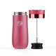 Френч-пресс термочашка iCafilas Travel French Press Coffee Mug 320 мл Red (FA2316R) - изображение 3