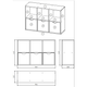 Стеллаж для игрушек и книг Gap Мини СДSA6М 6 ячеек 65×97×30 см (СДSA6М) - изображение 2