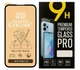 Противоударная защитная пленка Ceramics 9D для Apple iPhone 14 Plus с черной рамкой, матовая - изображение 1