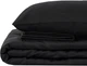 Комплект постельного белья Mirson Сатин Premium Black Pearl 0055 143х210 (2200000671233) - изображение 2