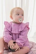 Пустушка BIBS розмір 2 (6-18 міс) x Liberty Colour Latex Round (кругла) – Eloise Blush / Ivory Mix (2 в упаковці) - изображение 4