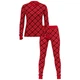 Термо пижама Victoria's Secret Thermal Pajama Set Red Plaid S Красная в клетку - изображение 3