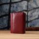 Компактный кошелек удобного формата из натуральной кожи ST Leather bg230fash77 Бордовый - изображение 10