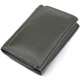 Маленький гаманець зручного формату із натуральної шкіри ST Leather bg230fash76 Зелений - зображення 6