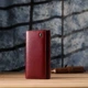 Модный женский кошелек на магнитах из натуральной кожи ST Leather Wallet 23113 Бордовый - изображение 10