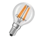 Лампа LED філаментна 4.2W 230V 470lm 2700K E14 45x78mm DIM куля [4099854065750] LEDVANCE LED CL P40 - зображення 1