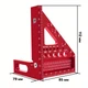 Разметочный угольник столярный 3D 112мм RedI2836 (JDT-0847538) - изображение 6