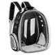 Прозрачный рюкзак для переноски Pet Cat PC-42 кошек и собак Черный (JDT-0847530) - изображение 1