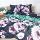 Комплект постельного белья MirSon Сатин 22-1286-1 Wonderful flowers 143х210 (2200004109862) - изображение 1