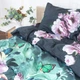 Комплект постельного белья MirSon Сатин 22-1286-1 Wonderful flowers 143х210 (2200004109862) - изображение 3