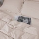 Комплект постільної білизни MirSon Satin Stripe 30-0004 Cream 143х210 Полуторний (2200005248591) - зображення 2
