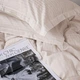 Комплект постільної білизни MirSon Satin Stripe 30-0004 Cream 160х220 Полуторний Євро (2200005248607) - зображення 5
