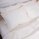 Комплект постельного белья MirSon полуторный евро 160x220 см 0001 Moko White Fire Bird сатин Elit (2200008706579) - изображение 7