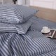 Комплект постельного белья Mirson Полуторный 143х210 см Royal Soft Stripe 30-0030 Georgia Сатин (2200009298431) - изображение 2