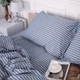 Комплект постельного белья Mirson Полуторный 143х210 см Royal Soft Stripe 30-0030 Georgia Сатин (2200009298431) - изображение 6