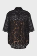 Жіноча чорна блуза STUDDED FLORAL LACE SHIRT Michael Kors M MS540SXGTA - изображение 10