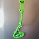 Гибкий держатель для телефона с присосками Cute Worm, зеленый - изображение 8