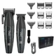 Профессиональный набор для стрижки волос VGR V-640 аккумуляторный Barber Combo PREMIUM. Цвет: черный - изображение 1