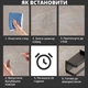 Держатель туалетной бумаги черный - изображение 6
