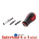 Отвертка Intertool 4-в-1 мини (VT-1010) - изображение 1