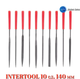 Набор надфилей Intertool 10 шт. (HT-3708) - изображение 1