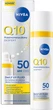 Денний флюїд NIVEA Q10 Експерт Потрійний захист від зморщок SPF 50 40 мл (5900017099194) - зображення 1