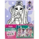 Картина по номерам со стразами "l.o.l. Surprise! O.m.g. Fashion show Lady Braids" 30х40 см - изображение 2