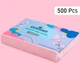 Безворсовые салфетки розовые Designer Professional 500 шт - изображение 1