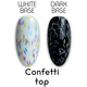 Топ для нігтів без липкого шару Confetti Top Toki Toki 15 мл - зображення 5