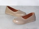 Кожаные женские балетки летние перфорация (760-3) 37р бежевые - изображение 6