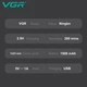 Триммер VGR V-985, 3 насадки, LED display - изображение 7