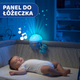 Lampka nocna projektor gwiazdek Chicco First Dreams Next2Stars Niebieski (8058664062355) - obraz 9