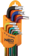Zestaw kluczy Torx NEO Tools T10 - T50 9 szt 09-518 (5907558420661) - obraz 4