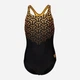 Детский сплошной купальник для девочки Arena Kikko V Swimsuit Swim Pro Back 006748-530 116 см Черный/Желтый (3468337491514) - изображение 1