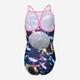 Детский сплошной купальник для девочки Arena Soap Bubbles Swimsuit Light Dr 008994-890 128 см Темно-синий (3468337505686) - изображение 2