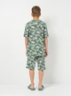 Детская летняя пижама для мальчика Coccodrillo Pajamas WC5448220PJS-012 116 см Оливковая (5904986499092) - изображение 2