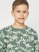 Детская летняя пижама для мальчика Coccodrillo Pajamas WC5448220PJS-012 116 см Оливковая (5904986499092) - изображение 5