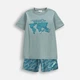 Детская летняя пижама для мальчика Coccodrillo Pajamas WC5448217PJS-011 116 см Зеленая (5904986525302) - изображение 7